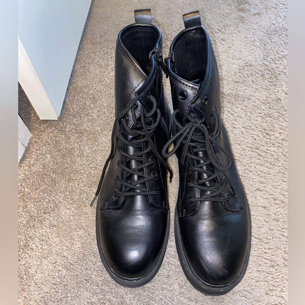Platform Combat Boots